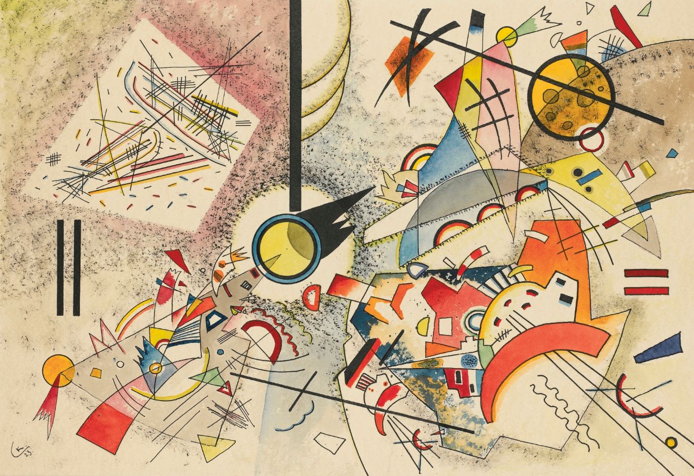 Wassily Kandinsky, 'No TItle'. 1923, journal of wild culture, ©2020
