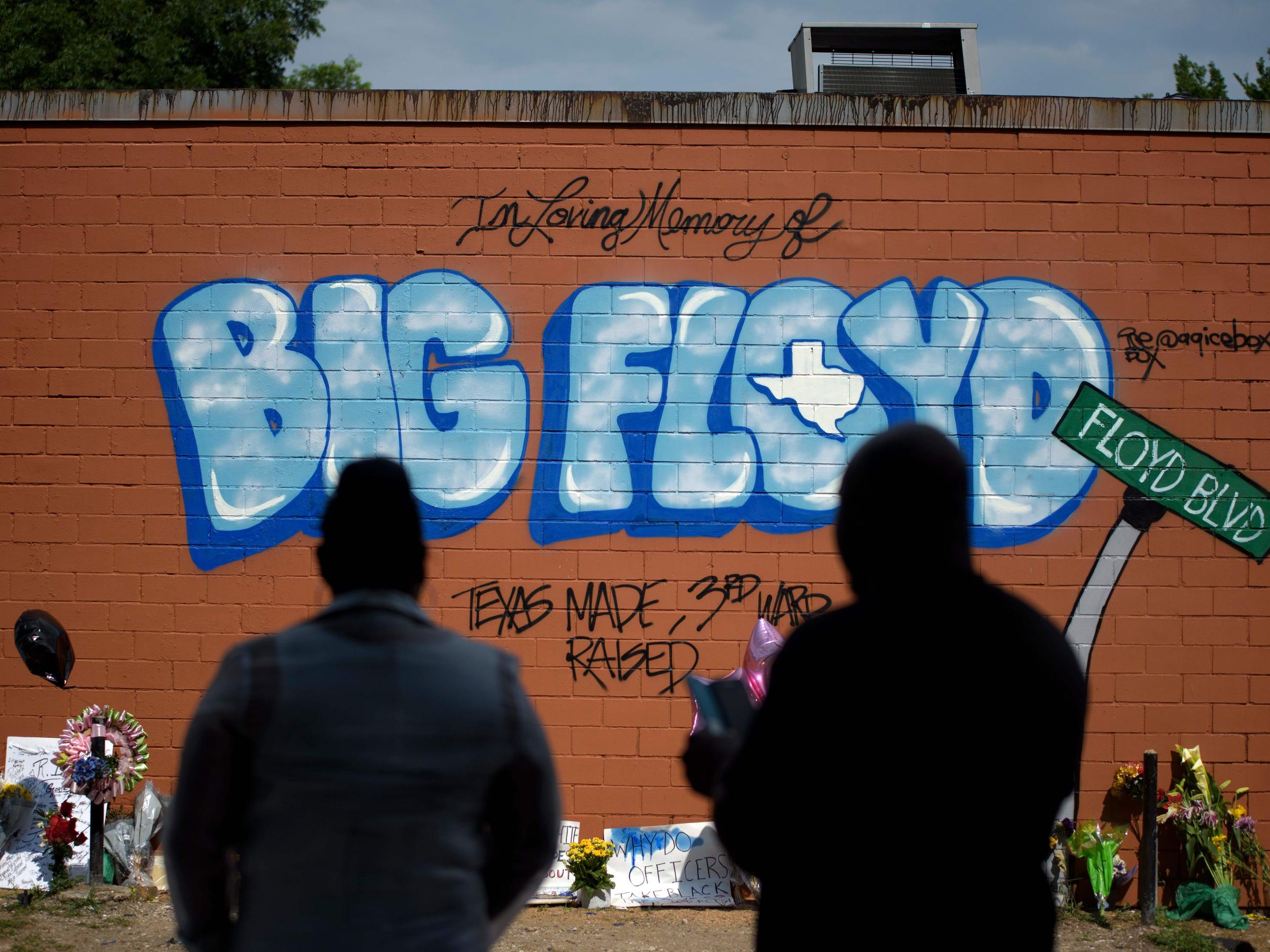 Big Floyd, Houston mural, journal of wild culture, ©2020