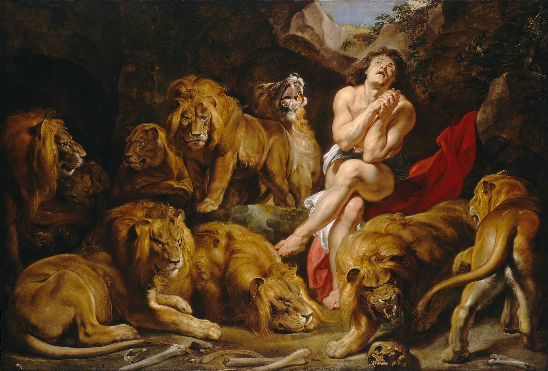 Daniel_in_the_Lion's_Den_c1615_Peter_Paul_Rubens, journal of wild culture, ©2020