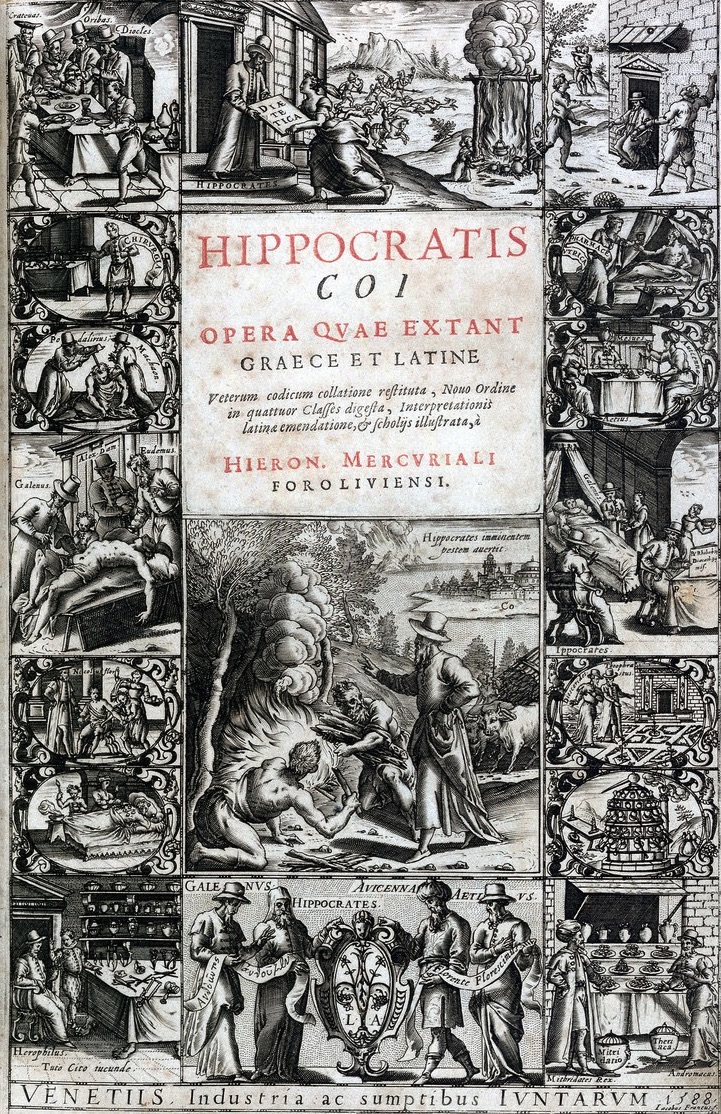 Hippocrates, Opera Quae Extant, journal of wild culture, ©2020