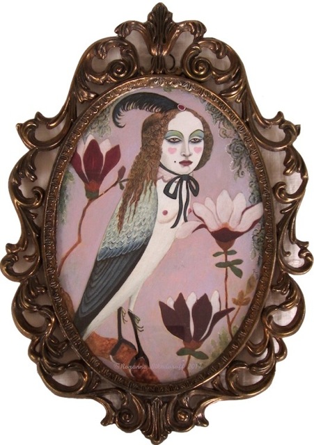 Roxanna-Bikadoroff-Painted-Harpy, journal of wild culture