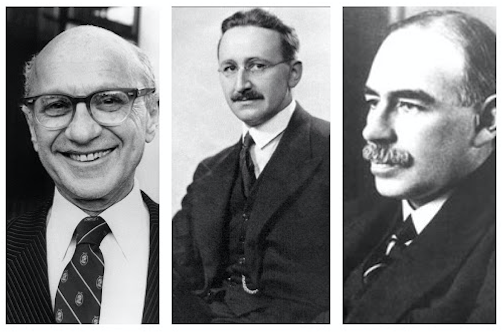 Keynes, Hayak and Friedman, journal of wild culture, ©2020.jpg