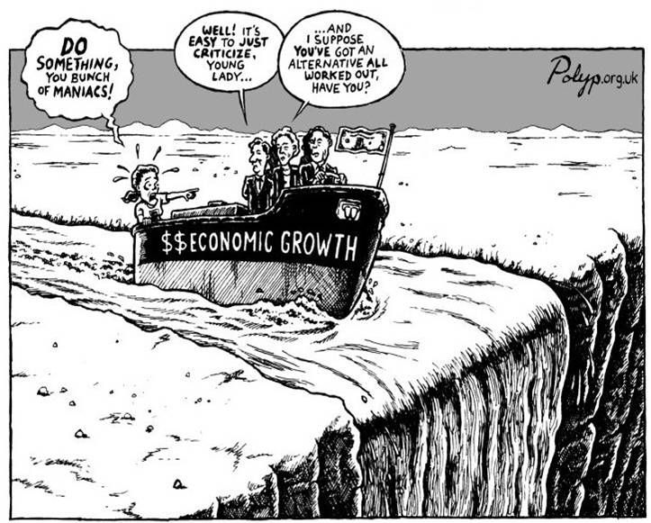 economic growth cartoon, journal of wild culture, 