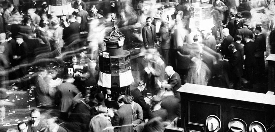 Floor of the NY stock exchange_journal of wild culture ©2025