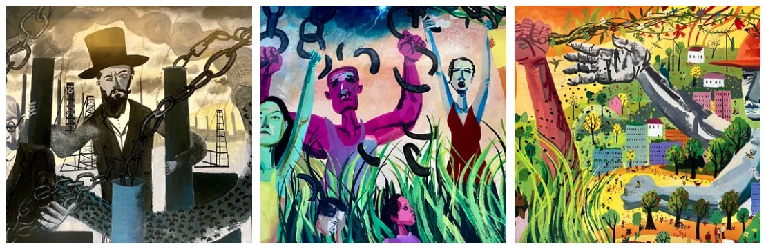 Anti-Big Oil art_journal of wild culture