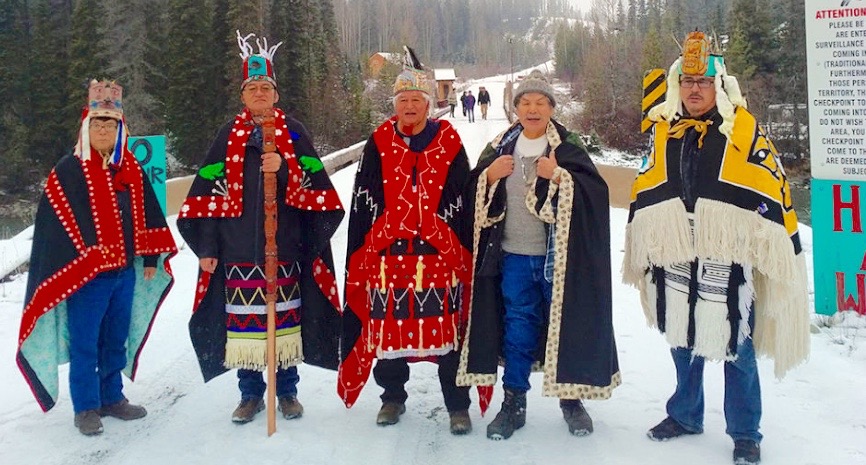 Wet’suwet’en Hereditary Chiefs, December 2018