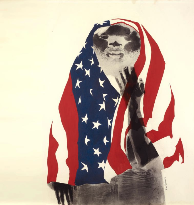 David Hammons, 'America the Beautiful", journal of wild culture, ©2020