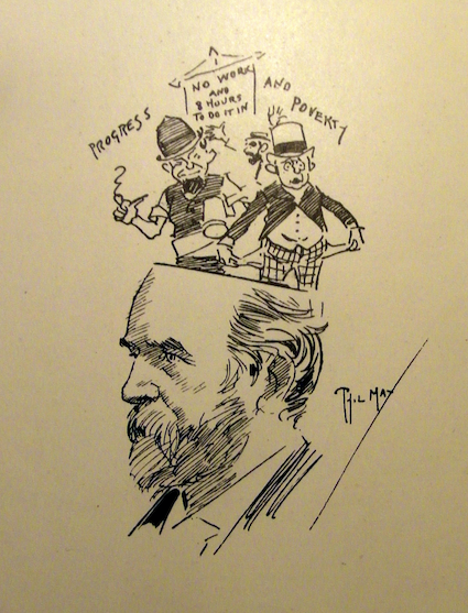 Henry George cartoon