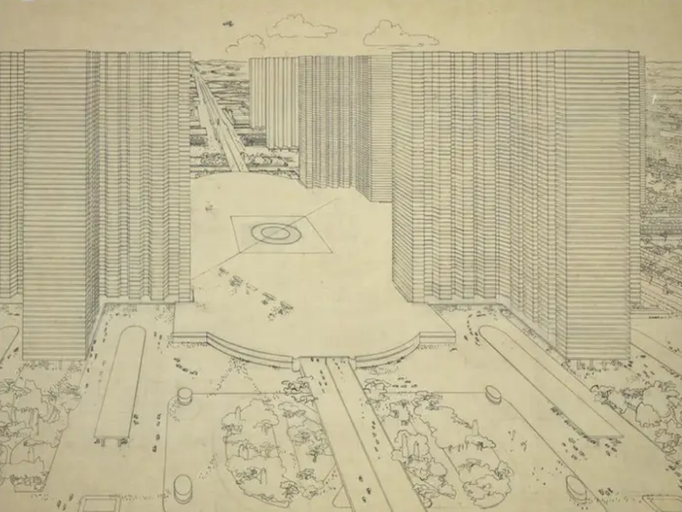 Corbusier's Paris Plan, journal of wild culture, ©2020