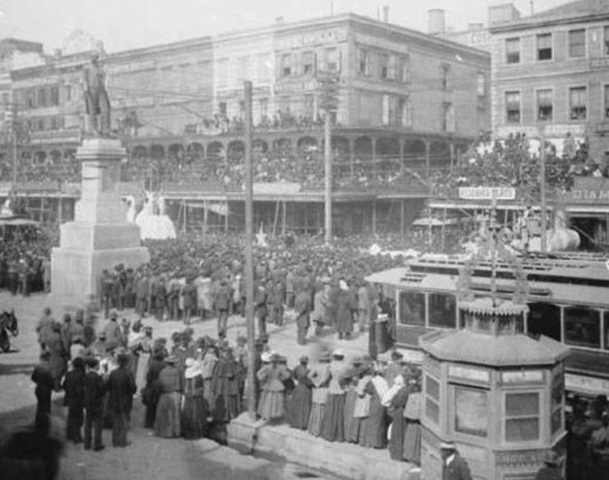 New Orleans, Mardi Gras, 19th century, journal of wildculture.com @2023