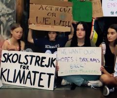 Greta Thunberg joins teenagers New York rally, journal of wild culture, ©2019