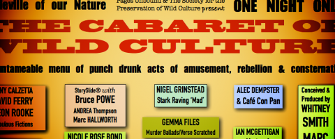 Cabaret of Wild Culture poster, ©2015